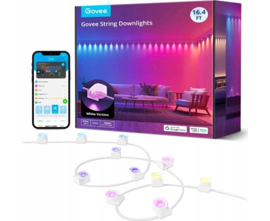 Govee RGBIC LENTA LED String Downlights 3m Новинки Компьютерная техника