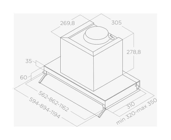 Elica BOXIN ADVANCE @ IX/A/60 Вытяжки