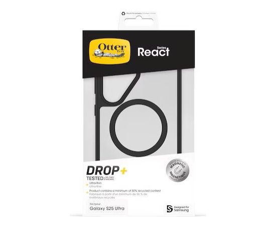 Samsung by Otterbox React Protective Cover Aizsargapvalks priekš Samsung Galaxy S25 Ultra Neoriģinālie Maciņi