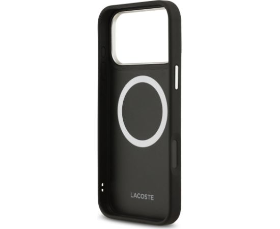 Lacoste PU Leather Champs Elysees MagSafe Case Чехол для Apple iPhone 17 Pro Max Чехлы - альтернативные