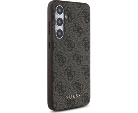 Guess 4G Metal Gold Logo Hardcase Чехол для Samsung Galaxy S24 FE Чехлы - альтернативные