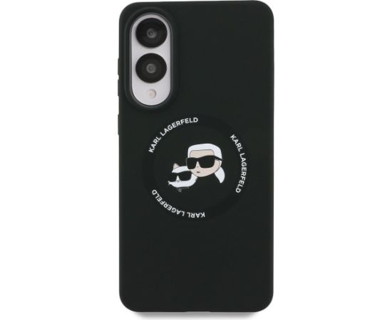 Karl Lagerfeld Silicone Double Head and Circle MagSafe Case for Samsung Galaxy S25 Edge Чехлы - альтернативные