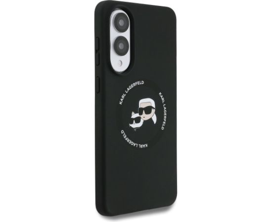 Karl Lagerfeld Silicone Double Head and Circle MagSafe Case for Samsung Galaxy S25 Edge Чехлы - альтернативные