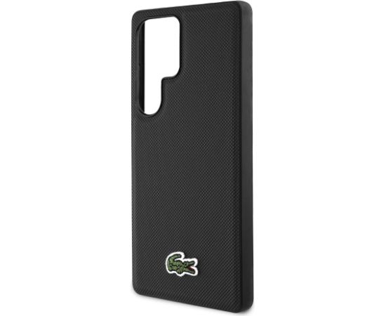 Lacoste Iconic Petit Pique Woven Logo MagSafe Case Aizsargapvalks priekš Samsung Galaxy S25 Ultra Neoriģinālie Maciņi