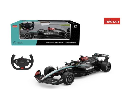 Rastar Mercedes AMG F1 W15 E Performance Rādiovadāms Automobilis 1:12