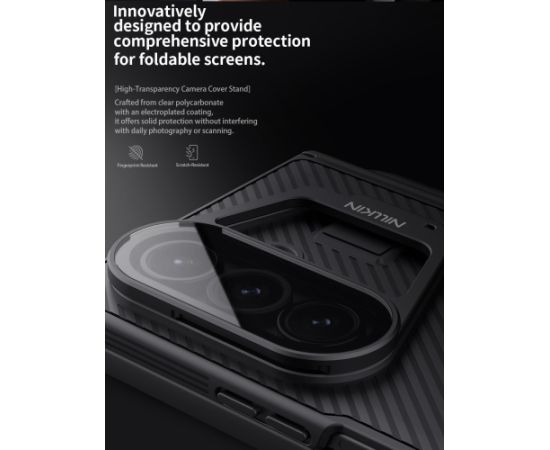 Nillkin CamShield Prop Magnetic Pen Slot (Transparent Lens) Case Чехол для Samsung Galaxy Z Fold 7 Чехлы - альтернативные