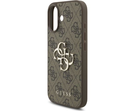 Guess PU 4G Metal Logo Strap Case Aizsargapvalks priekš Apple iPhone 17 Neoriģinālie Maciņi