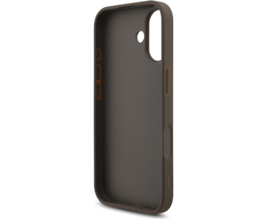 Guess PU 4G Metal Logo Strap Case Aizsargapvalks priekš Apple iPhone 17 Neoriģinālie Maciņi