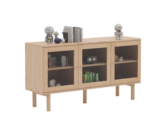 Sideboard HANSEN 140x40xH75cm, melamine