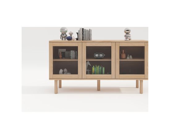 Sideboard HANSEN 140x40xH75cm, melamine