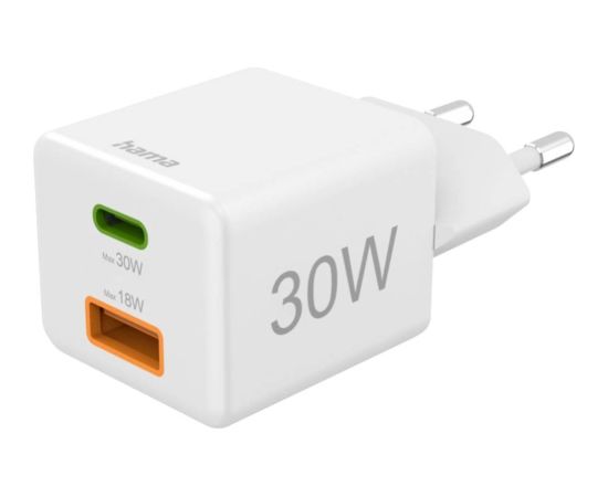 Hama   Mini Adapter USB-C + USB-A 30W White