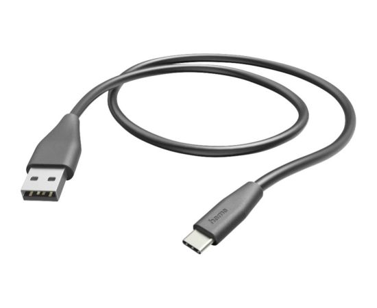 Hama   Charging Cable USB-A to USB-C 1,5m Black Дата USB-кабели