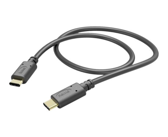 Hama   Charging Cable USB-C to USB-C 1m Black Дата USB-кабели