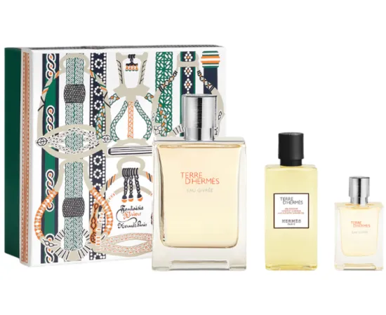 Terre D´Hermes Gift Set EDT 100 ml, After Shave 40 ml and miniature  EDT 12,5 ml 100ml