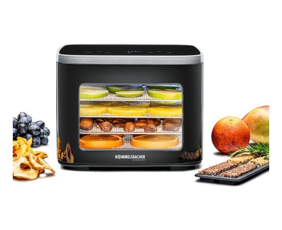 Food dehydrator Rommelsbacher Dārzeņu Tvaicētāji un Žāvētāji