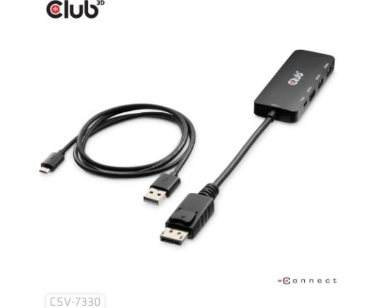 I/O ADAPTER DP TO HDMI TRIPLE/CSV-7330 CLUB3D