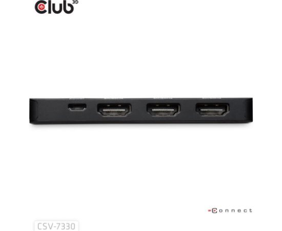 I/O ADAPTER DP TO HDMI TRIPLE/CSV-7330 CLUB3D