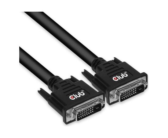CABLE DVI-D TO DVI-D 10M/M/M CAC-1220 CLUB3D  Кабель HDMI