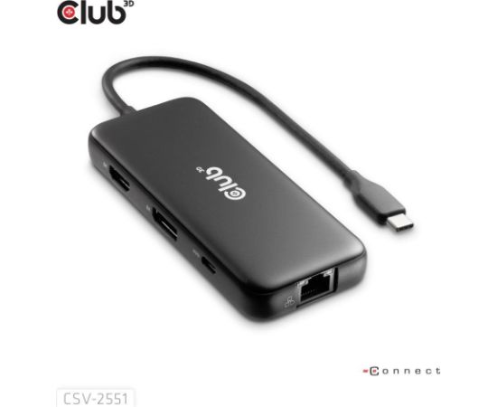 NB ACC DOCKING STATION 8IN1/USB-C 100W CSV-2551 CLUB3D