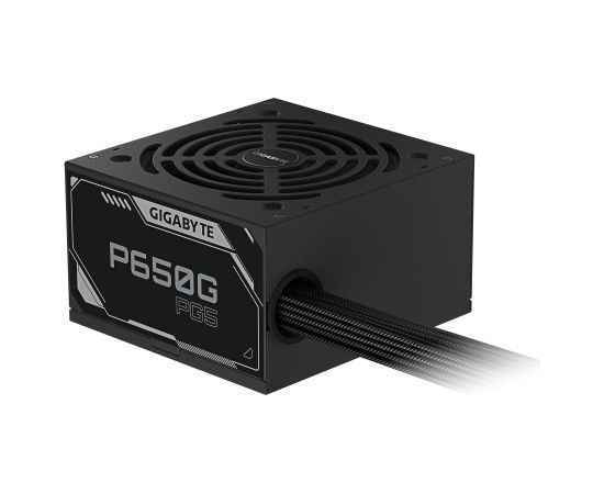 Power Supply GIGABYTE GP-P650G PG5 ATX 3.1 650 Watts Efficiency 80 PLUS GOLD PFC Active MTBF 100000 hours GP-P650GPG5