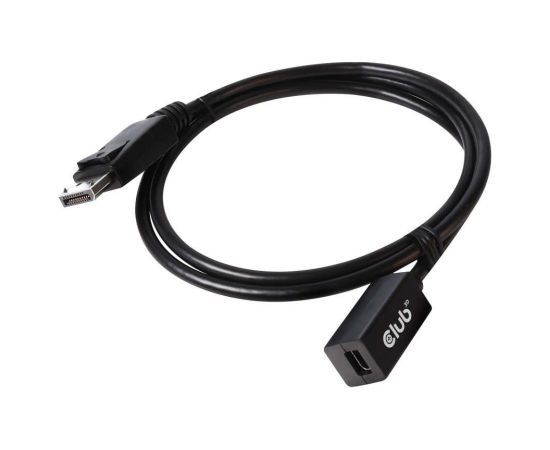 CABLE MINI DP TO DP 1M/M/F CAC-1120 CLUB3D  Кабель HDMI