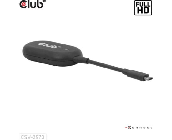 I/O ADAPTER WRL USB-C TO HDMI/CSV-2570 CLUB3D