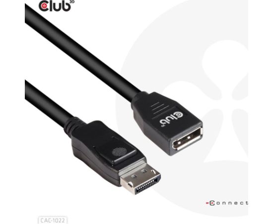 CABLE DP TO DP 2M/M/F CAC-1022 CLUB3D  Кабель HDMI