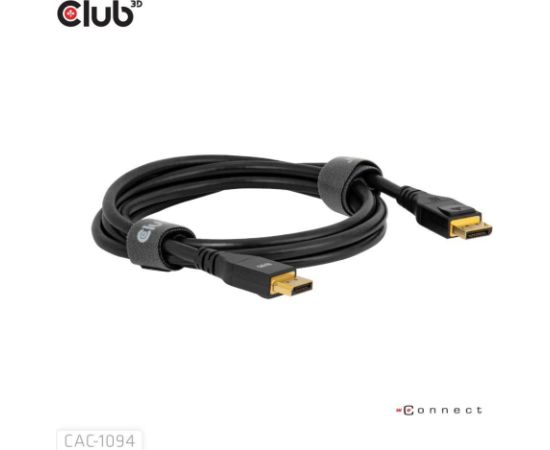 CABLE DP TO DP 2M/CAC-1094 CLUB3D  Кабель HDMI