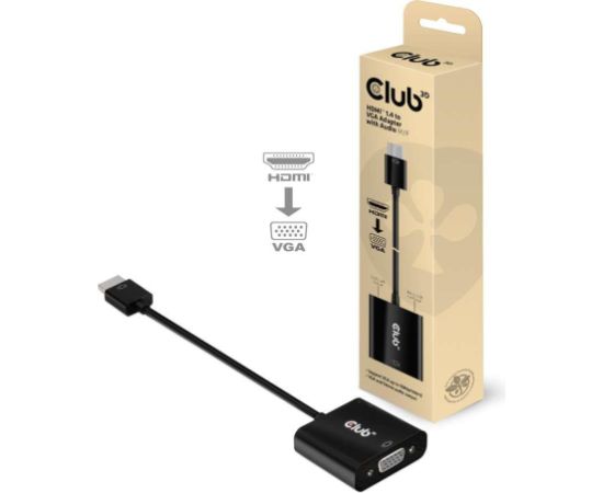 I/O ADAPTER HDMI TO VGA/AUDIO M/F CAC-1302 CLUB3D