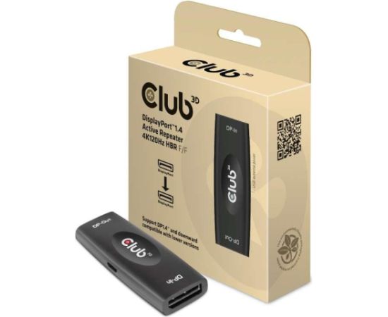 I/O ADAPTER DP TO DP/F/F CAC-1007 CLUB3D