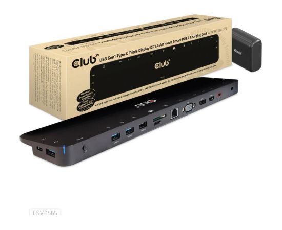 NB ACC DOCKING STATION/USB-C 100W CSV-1565 CLUB3D