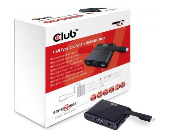 NB ACC DOCKING STATION/USB-C 60W CSV-1532 CLUB3D