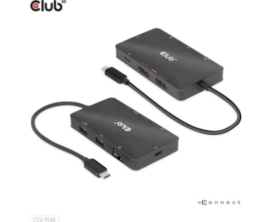 NB ACC DOCKING STATION 7IN1/USB-C 100W CSV-1598 CLUB3D