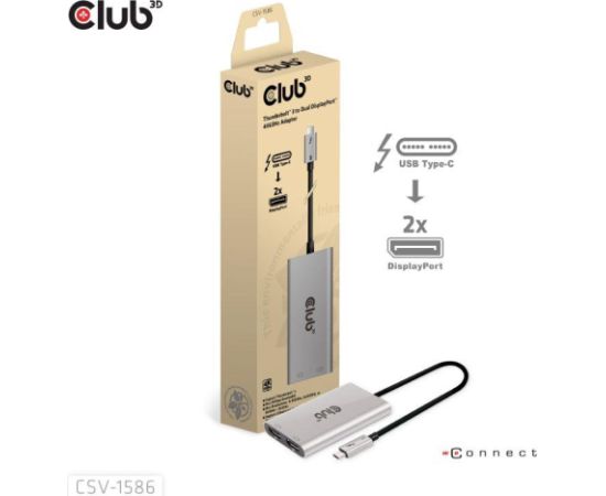 I/O ADAPTER THUNDERBOLT TO DP/CSV-1586 CLUB3D I/O ADAPTER THUNDERBOLT TO DP/CSV-1586 CLUB3D