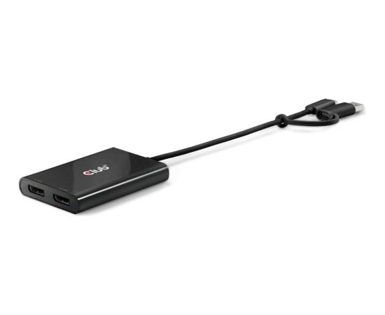I/O ADAPTER USB-C TO DP/DUAL CSV-1478 CLUB3D I/O ADAPTER USB-C TO DP/DUAL CSV-1478 CLUB3D