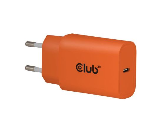 MOBILE CHARGER WALL USB-C/2PK 30W ORANGE CAC-3023 CLUB3D