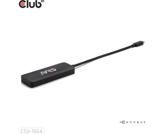 I/O HUB USB-C HDMI TRIPLE/CSV-1554 CLUB3D