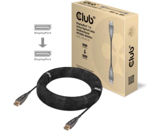 CABLE DP 20M/M/M CAC-1079 CLUB3D  Кабель HDMI