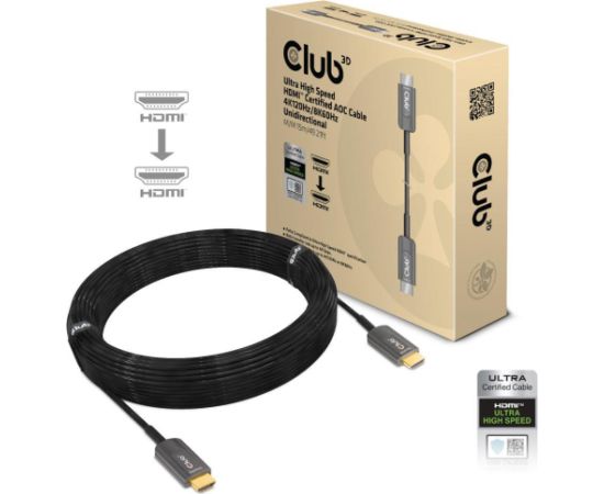 CABLE HDMI HIGH SPEED 15M/M/M CAC-1377 CLUB3D  Кабель HDMI