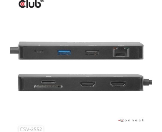 I/O HUB 9IN1 USB-C/100W CSV-2552 CLUB3D
