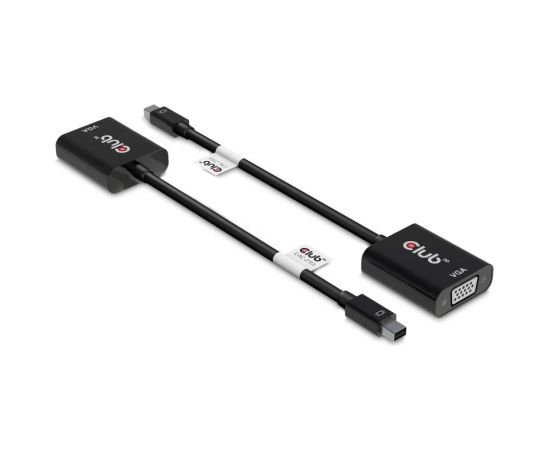 I/O ADAPTER MINI DP TO VGA/M/F CAC-2113 CLUB3D I/O ADAPTER MINI DP TO VGA/M/F CAC-2113 CLUB3D