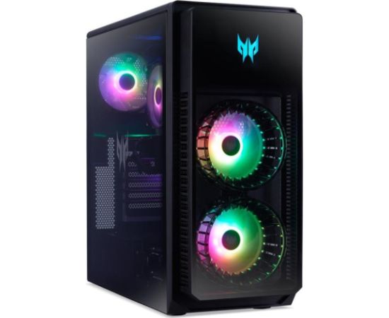 PC ACER Predator PO5-660 Gaming Desktop CPU Core Ultra u7-265F 1800 MHz RAM 64GB DDR5 SSD 2TB+2TB Graphics card NVIDIA GeForce RTX 5080 16GB Windows 11 Home DG.E4EEX.002 Personālie datori