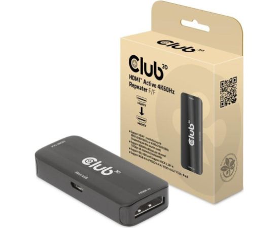 I/O ADAPTER HDMI TO USB/F/F CAC-1307 CLUB3D I/O ADAPTER HDMI TO USB/F/F CAC-1307 CLUB3D