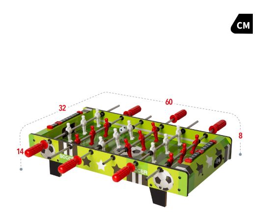 Настольный Футбол 60x32x14 cm 6+ CB85438 Galda spēles