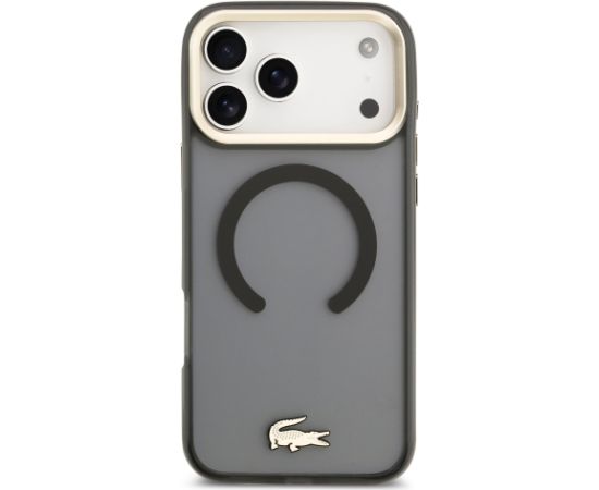 Lacoste PC/TPU Frosted Finish Gold Logo MagSafe Case Чехол для Apple iPhone 17 Pro Max Чехлы - альтернативные