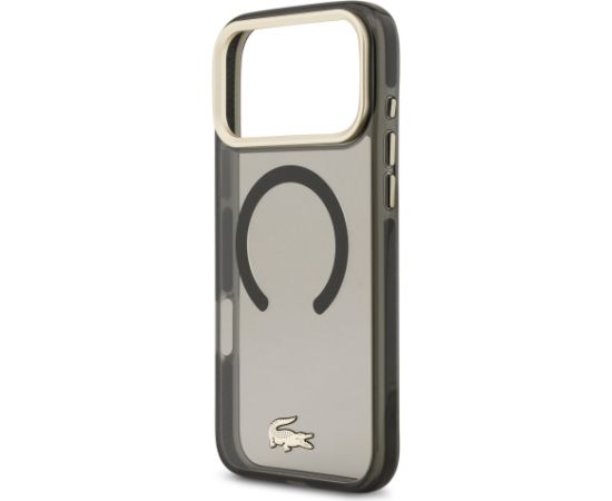 Lacoste PC/TPU Frosted Finish Gold Logo MagSafe Case Чехол для Apple iPhone 17 Pro Max Чехлы - альтернативные