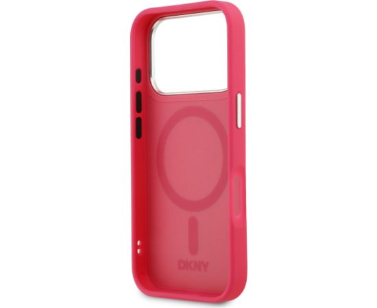 DKNY PU Leather Metal Logo Wrist Chain Case Чехол для Apple iPhone 17 Pro Чехлы - альтернативные