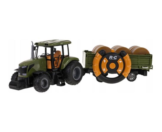 RoGer Rādiovadāms Traktors ar piekabi