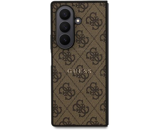 Guess PU Leather 4G Colored Ring Magnetic Case Чехол для Samsung Galaxy Z Fold 7 Чехлы - альтернативные