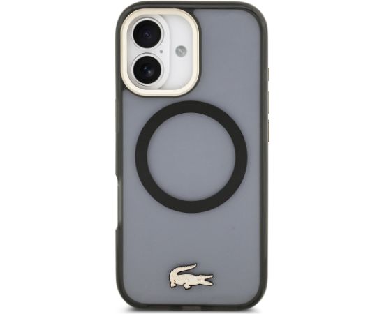 Lacoste PC/TPU Frosted Finish Gold Logo MagSafe Case Чехол для Apple iPhone 17 Чехлы - альтернативные